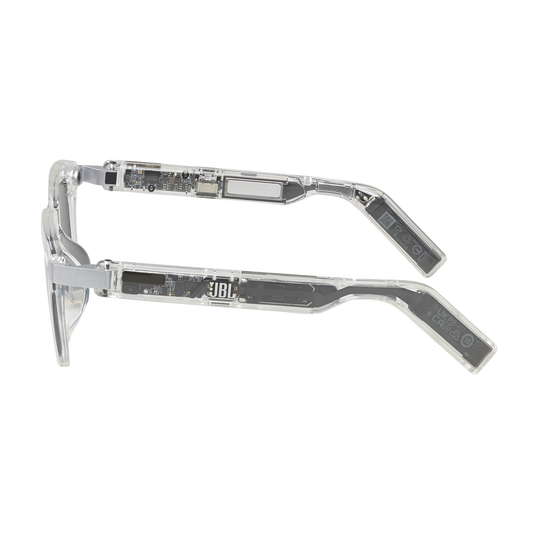 JBL Soundgear Frames Square - Pearl - Audio Glasses - Left