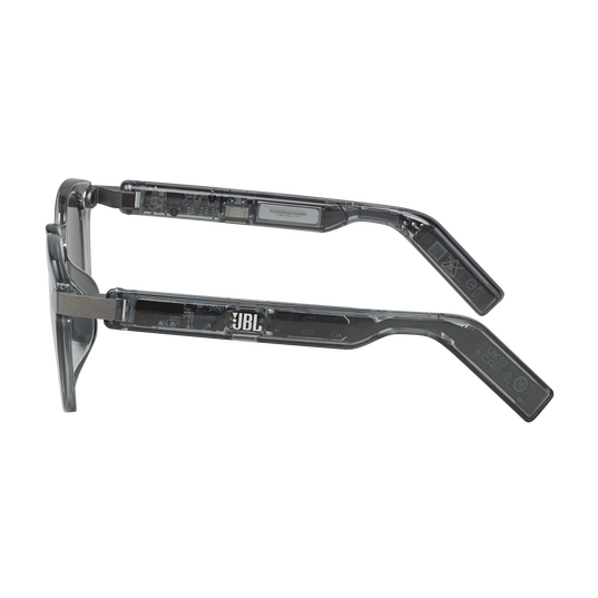 JBL Soundgear Frames Round - Onyx - Audio Glasses - Left