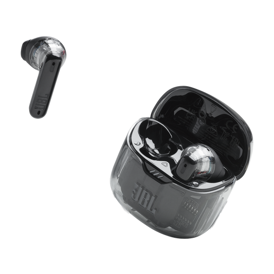 JBL Tune Flex Ghost Edition - Black Ghost - True wireless Noise Cancelling earbuds - Detailshot 7
