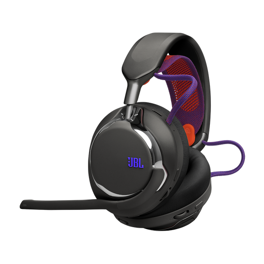 JBL Quantum 950 - Black - Wireless multiplatform gaming headset with adaptive Noise Cancelling - Hero