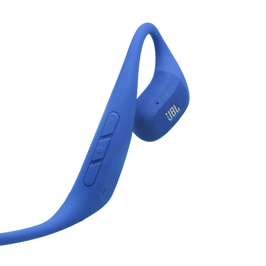 JBL Endurance Pace - Blue - Open-Ear Sport Headphones - Back