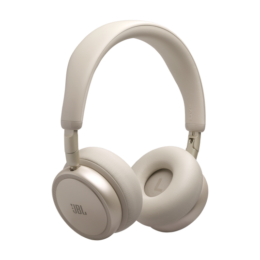 JBL Live 680NC - Sand - Wireless on-ear Noise Cancelling headphones - Detailshot 1