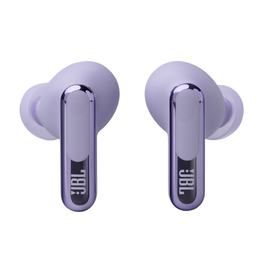 JBL Live Beam 3 - Purple - True wireless noise-cancelling closed-stick earbuds - Left