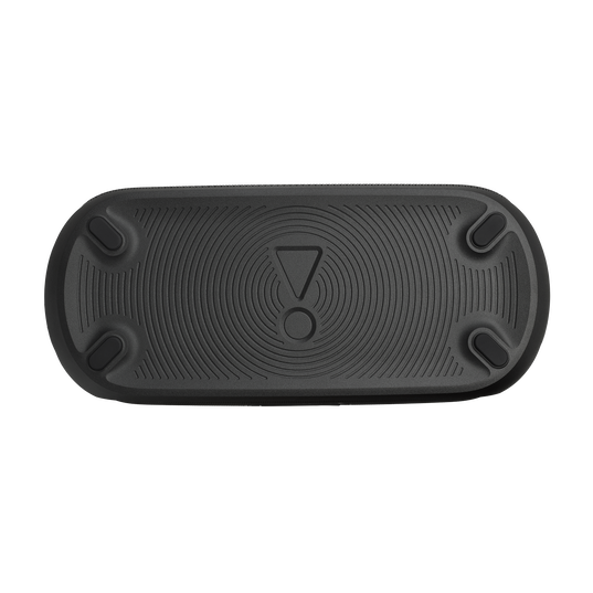 JBL PartyBox On-the-Go 2 - Black - Portable party speaker with two wireless digital mics, handle and a shoulder strap - Bottom