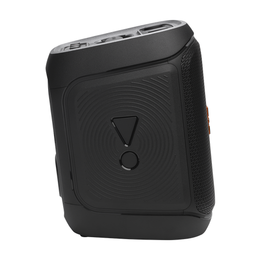 JBL PartyBox Encore 2 Plus - Black - Portable party speaker with real-time AI vocal removal and two wireless mics - Left