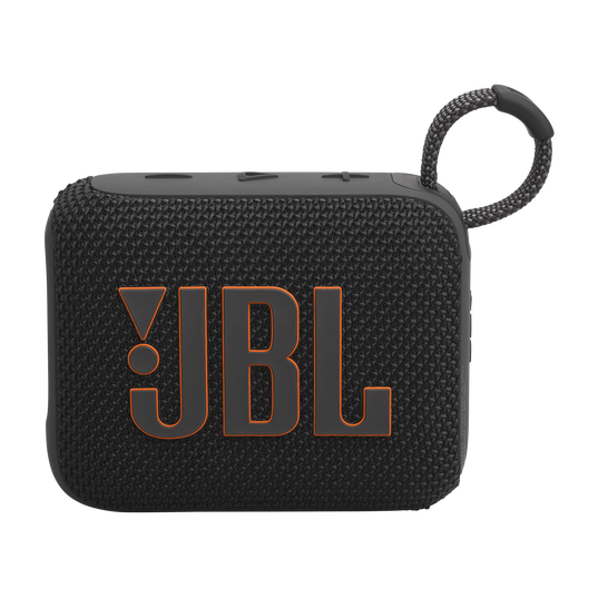 JBL Go 4 - Black - Ultra-Portable Bluetooth Speaker - Front
