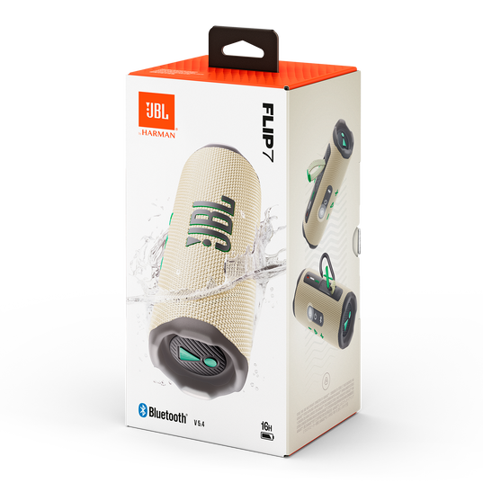 JBL Flip 7 - Sand - Portable waterproof and drop-proof  speaker - Detailshot 9