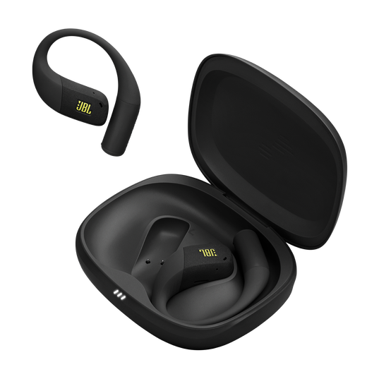 JBL Endurance Zone - Black / Lime - True Wireless open-ear sport headphones - Detailshot 2