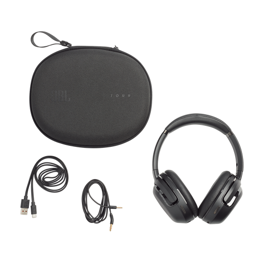 JBL Tour One M2 - Black - Wireless over-ear Noise Cancelling headphones - Detailshot 8