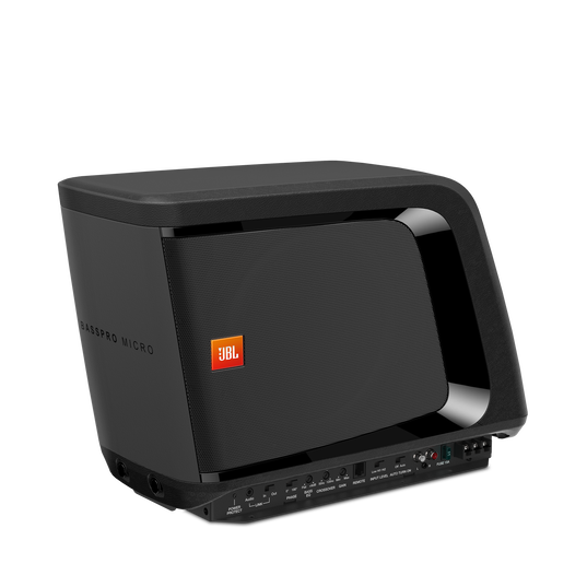 JBL BassPro Micro - Black - JBL BassPro Micro Dockable Powered Subwoofer System - Detailshot 1