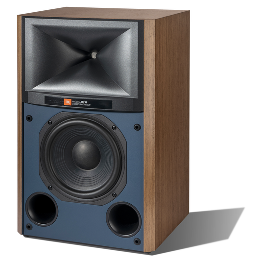 4329P Studio Monitor Powered Loudspeaker System - Natural Walnut - Powered Bookshelf Loudspeaker System - Detailshot 4