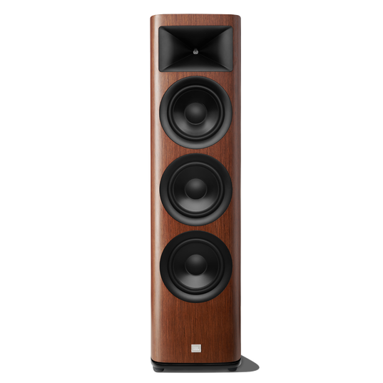 HDI-3800 - Walnut - 2 ½-way Triple 8-inch (200mm) Floorstanding Loudspeaker - Hero
