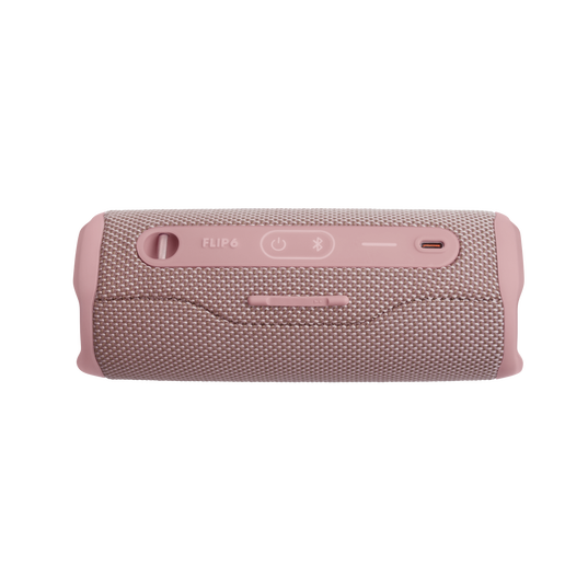 JBL Flip 6 - Pink - Portable Waterproof Speaker - Bottom
