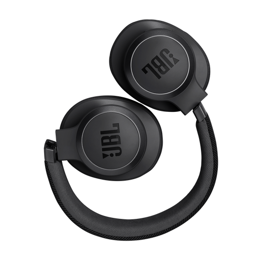 JBL Live 770NC - Black - Wireless Over-Ear Headphones with True Adaptive Noise Cancelling - Detailshot 5