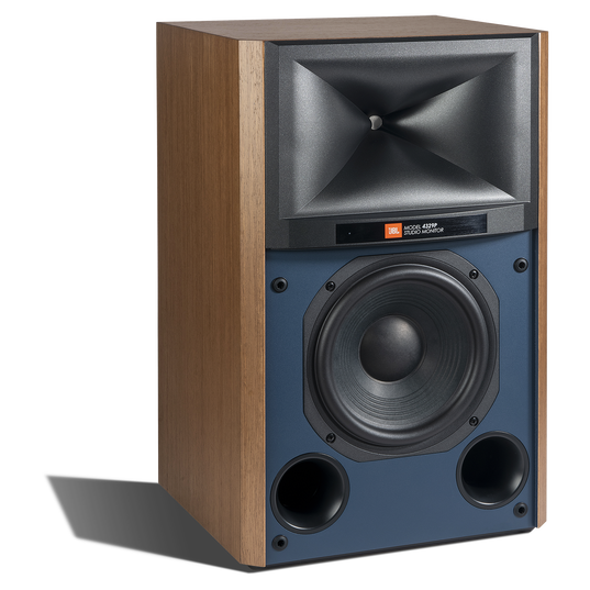 4329P Studio Monitor Powered Loudspeaker System - Natural Walnut - Powered Bookshelf Loudspeaker System - Detailshot 6