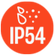IP54 water and dust resistant