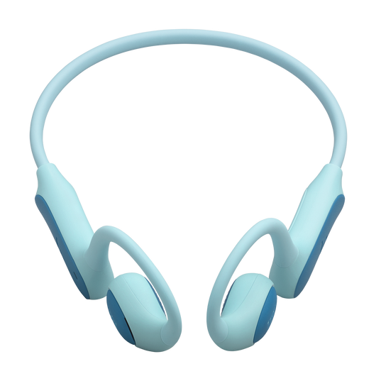 JBL Junior Free - Teal - Wireless open-ear kids headphone - Front