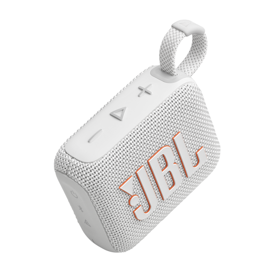 JBL Go 4 - White - Ultra-Portable Bluetooth Speaker - Detailshot 3