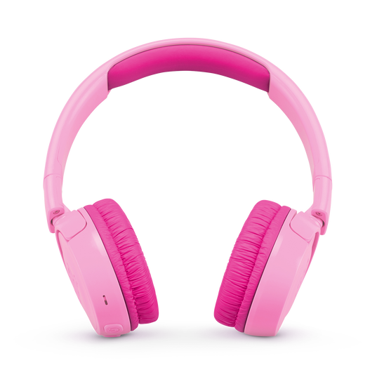 JBL JR300BT - Punky Pink - Kids Wireless on-ear headphones - Front