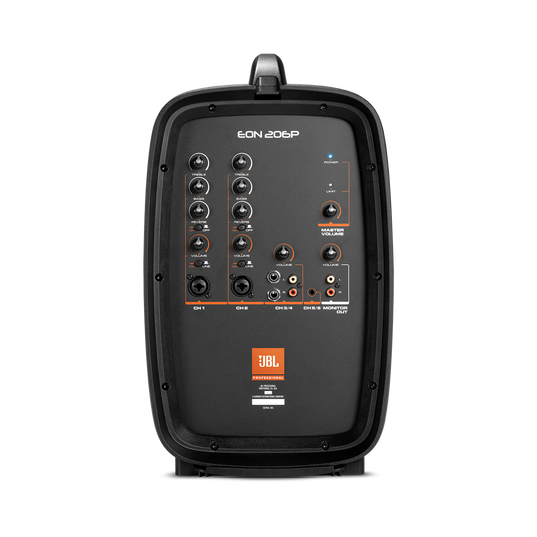 JBL EON206P - Black - Portable 6.5” Two-Way system with detachable powered mixer - Detailshot 7