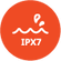 Make a splash with IPX7 waterproof design
