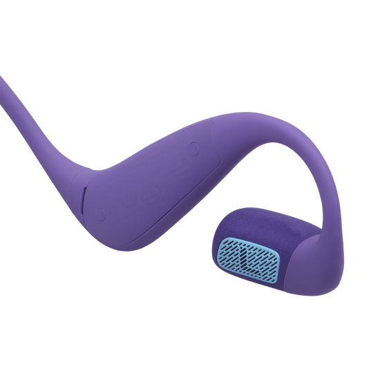 JBL Endurance Pace - Purple - Open-Ear Sport Headphones - Left
