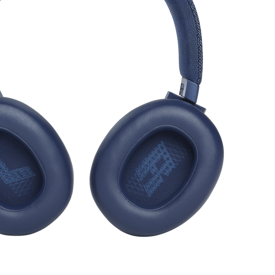 JBL Live 660NC - Blue - Wireless over-ear NC headphones - Detailshot 3