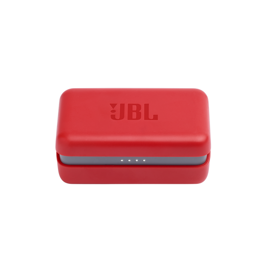 JBL Endurance PEAK - Red - Waterproof True Wireless In-Ear Sport Headphones - Detailshot 5