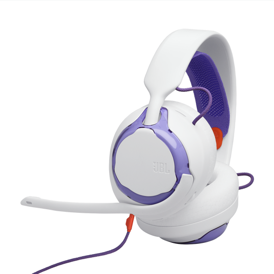 JBL Quantum 250 - White - Wired multiplatform gaming headset - Hero