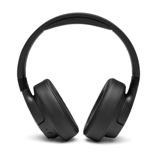JBL Tune 750BTNC - Black - Wireless Over-Ear ANC Headphones - Front