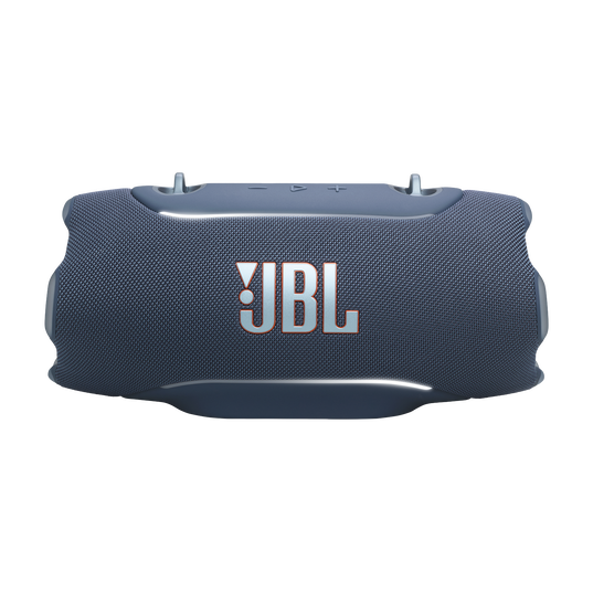 JBL Xtreme 5 - Blue - Portable waterproof speaker with massive legendary JBL sound, ambient edge lighting, and a convenient shoulder strap - Front