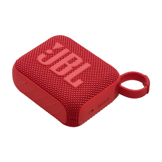 JBL Go 4 - Red - Ultra-Portable Bluetooth Speaker - Detailshot 4