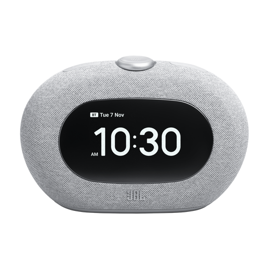 JBL Horizon 3 - Grey - Bluetooth&reg; clock radio speaker with DAB/DAB+/FM - Front