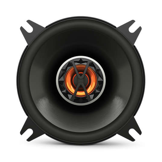 Club 4020 - Black - 4" (100mm) coaxial car speaker - Front