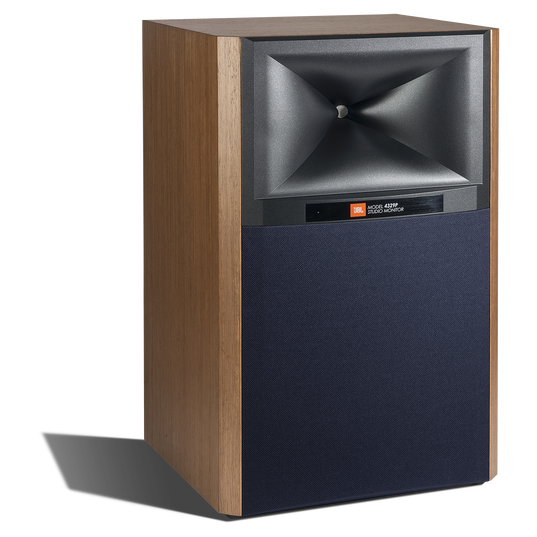 4329P Studio Monitor Powered Loudspeaker System - Natural Walnut - Powered Bookshelf Loudspeaker System - Detailshot 7
