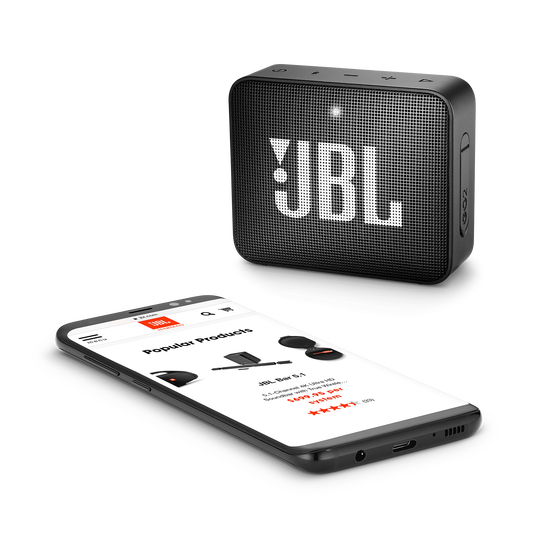 JBL Go 2 - Midnight Black - Portable Bluetooth speaker - Detailshot 3