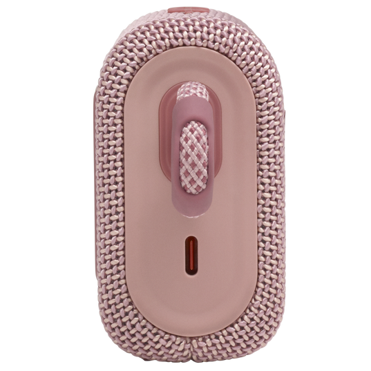 JBL Go 3 - Pink - Portable Waterproof Speaker - Left