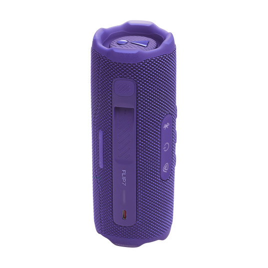 JBL Flip 7 - Purple - Portable waterproof and drop-proof  speaker - Back