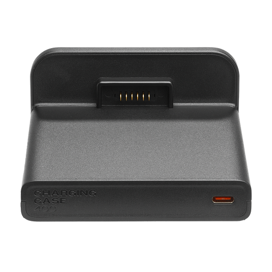JBL Battery 400 with Charging Case - Black - An easy-to-replace spare battery with charging case - Back