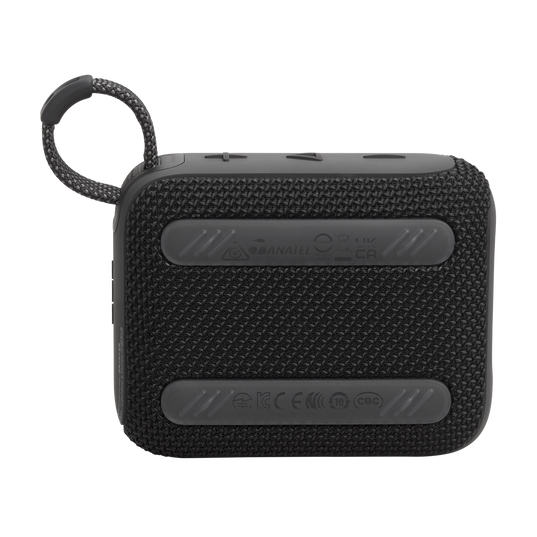JBL Go 4 - Black - Ultra-Portable Bluetooth Speaker - Back