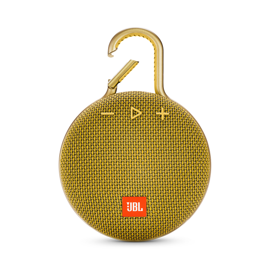 JBL Clip 3 - Mustard Yellow - Portable Bluetooth® speaker - Front