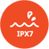 Make a splash with IPX7 waterproof design