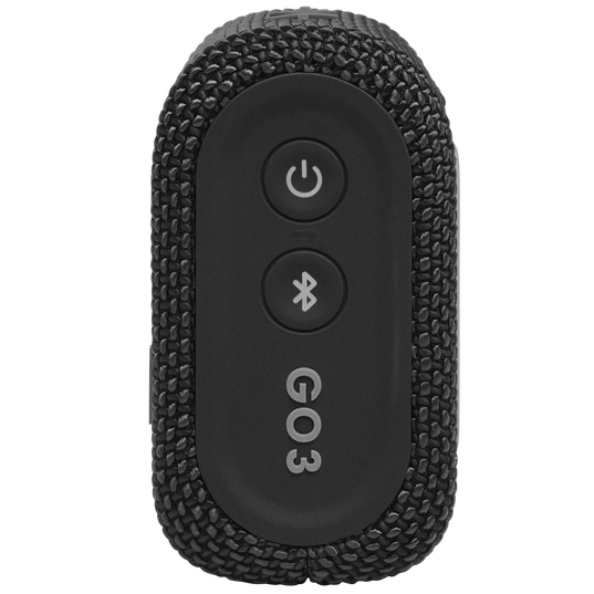 JBL Go 3 - Black - Portable Waterproof Speaker - Right