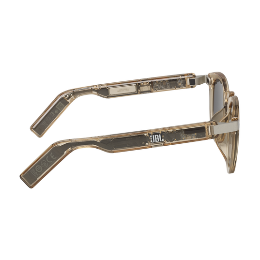 JBL Soundgear Frames Round - Amber - Audio Glasses - Right