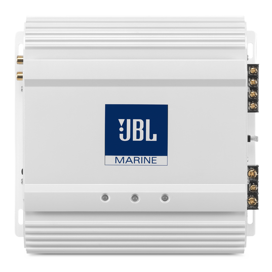 MA 6002 - White - 2-Channel Full-Range Marine Amplifier (60x2) - Hero