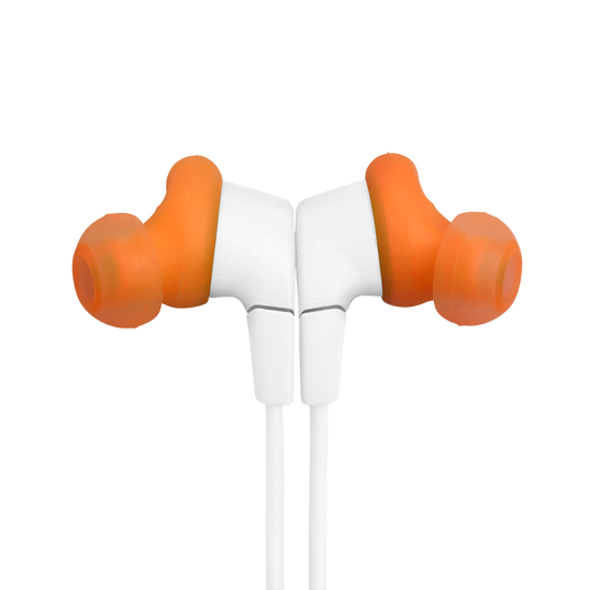 JBL Endurance Run 3 - White - Wired Sport Headphones - Front