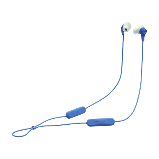 JBL Endurance Run 3 Wireless - Blue - Wireless Sport Headphones - Hero