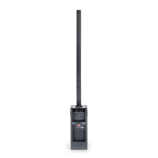 JBL IRX ONE - Black - All-in-One Column PA with Built-In Mixer and Bluetooth Streaming - Back