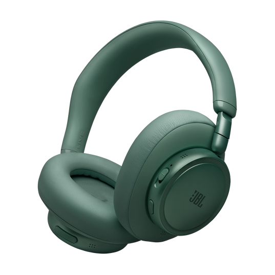 JBL Live 780NC - Green - Wireless over-ear Noise Cancelling headphones - Hero