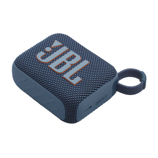 JBL Go 4 - Blue - Ultra-Portable Bluetooth Speaker - Detailshot 4